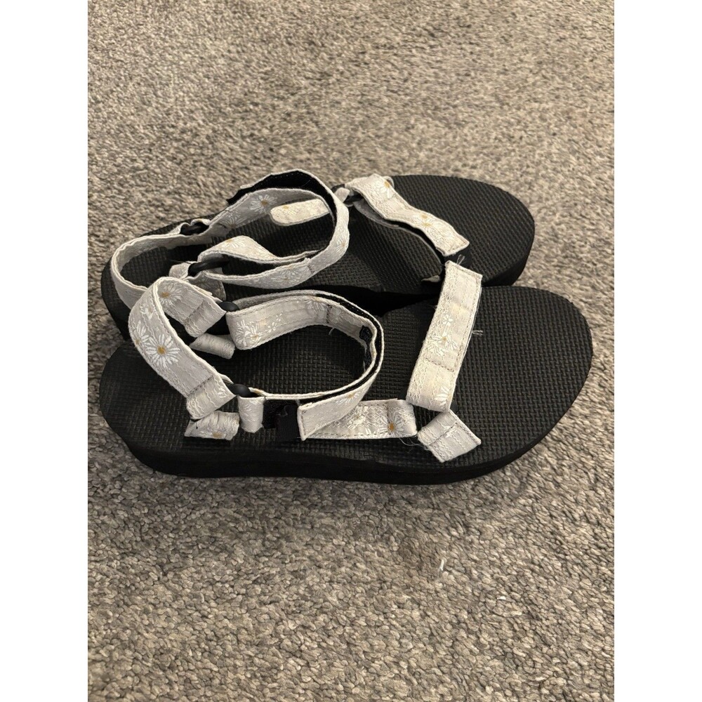 Teva Flatform Universal Gloriosa Sandals Womens Sz 10 Daisies Festival